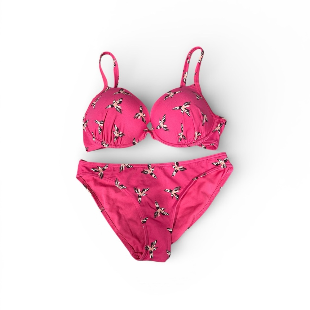 Marks & Spencer Pink Floral Bikini Set. Brand New without Tags.